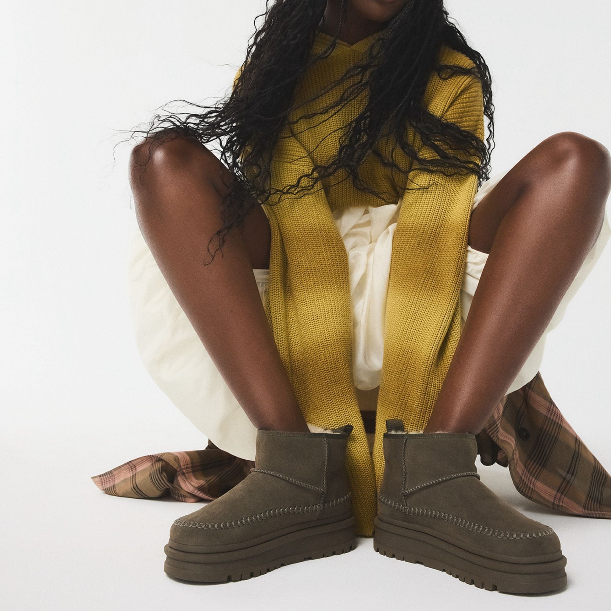 Milanie in Dark Green - Ankle boot, Lug sole | Aldo Exclusive