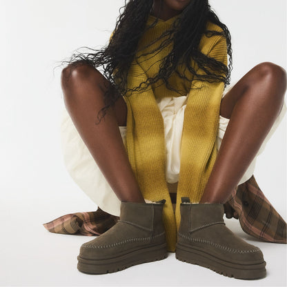 Milanie in Dark Green - Ankle boot, Lug sole | Aldo Exclusive
