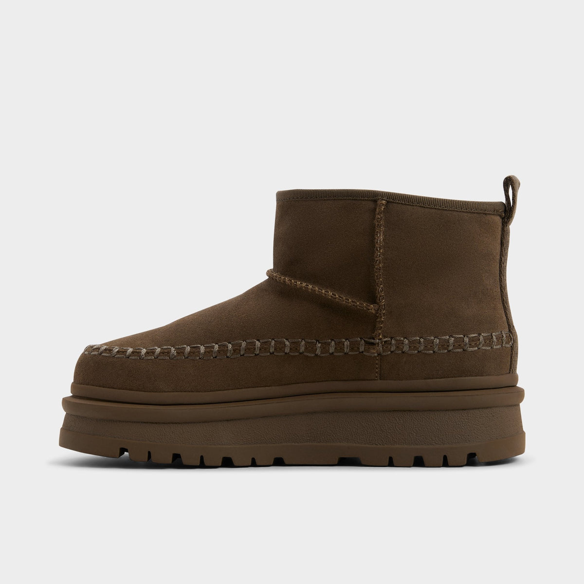 Milanie in Dark Green - Ankle boot, Lug sole | Aldo Exclusive
