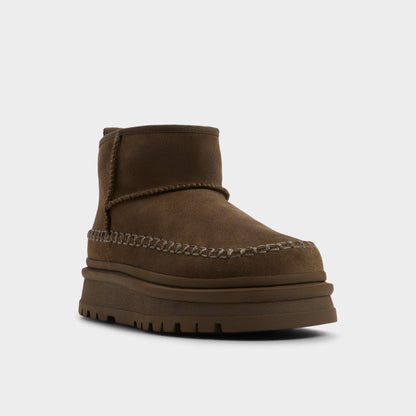 Milanie in Dark Green - Ankle boot, Lug sole | Aldo Exclusive