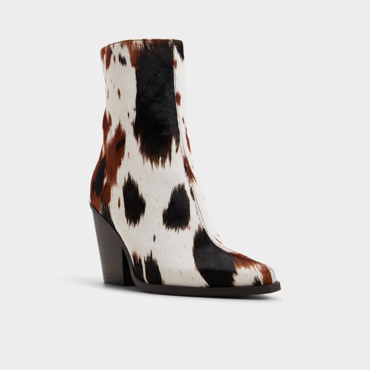Norelle in Open Brown - Ankle boot, Block heel | Aldo Signature
