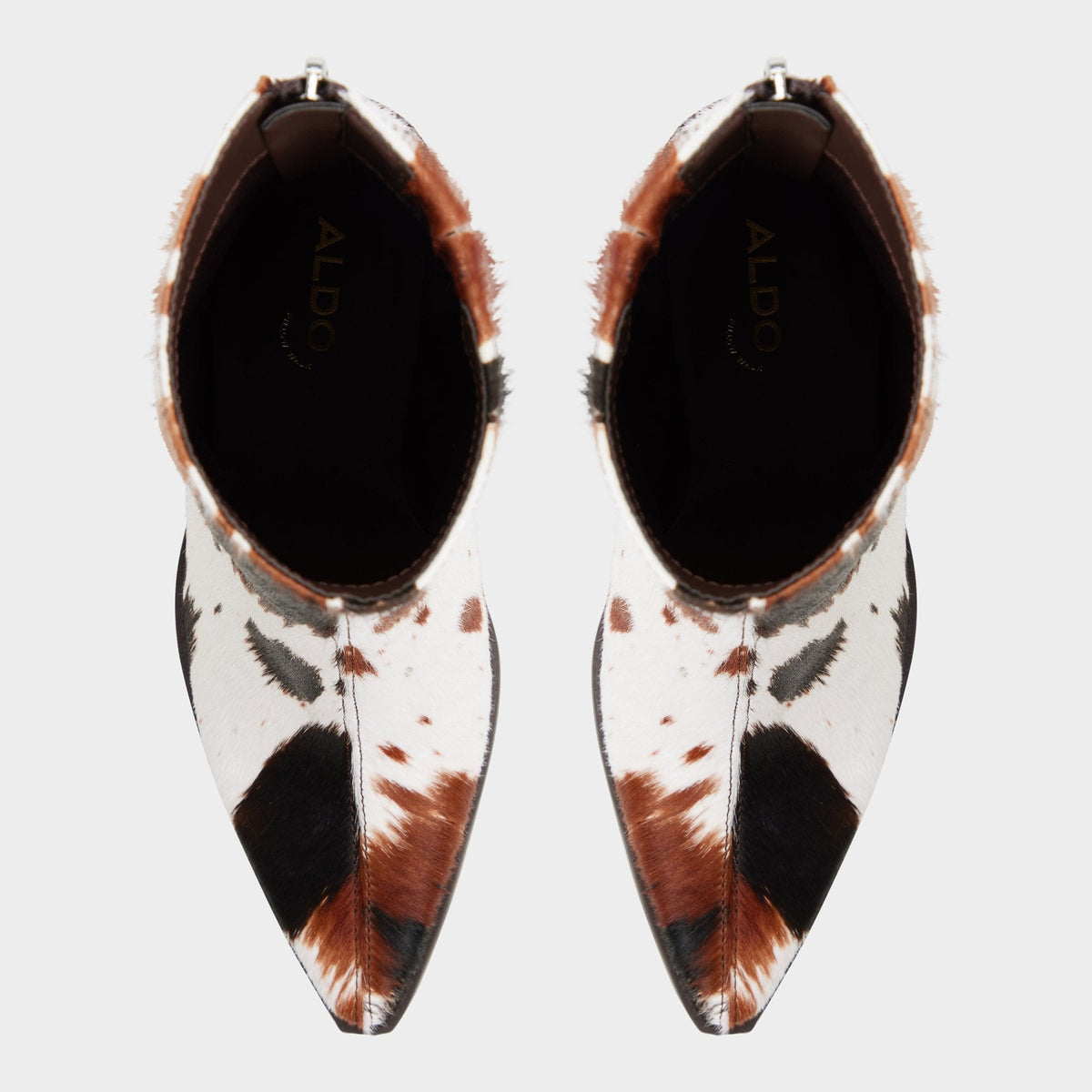 Norelle in Open Brown - Ankle boot, Block heel | Aldo Signature