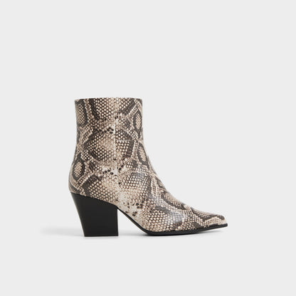 Shanah in Open Brown - Ankle boot, Block heel | Aldo New