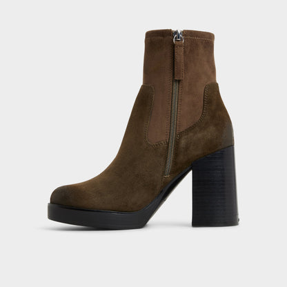 Seraphica in Dark Brown 14116582 - Ankle boot, Platform | Aldo Featured