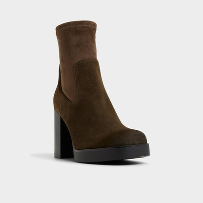 Seraphica in Dark Brown 14116582 - Ankle boot, Platform | Aldo Featured