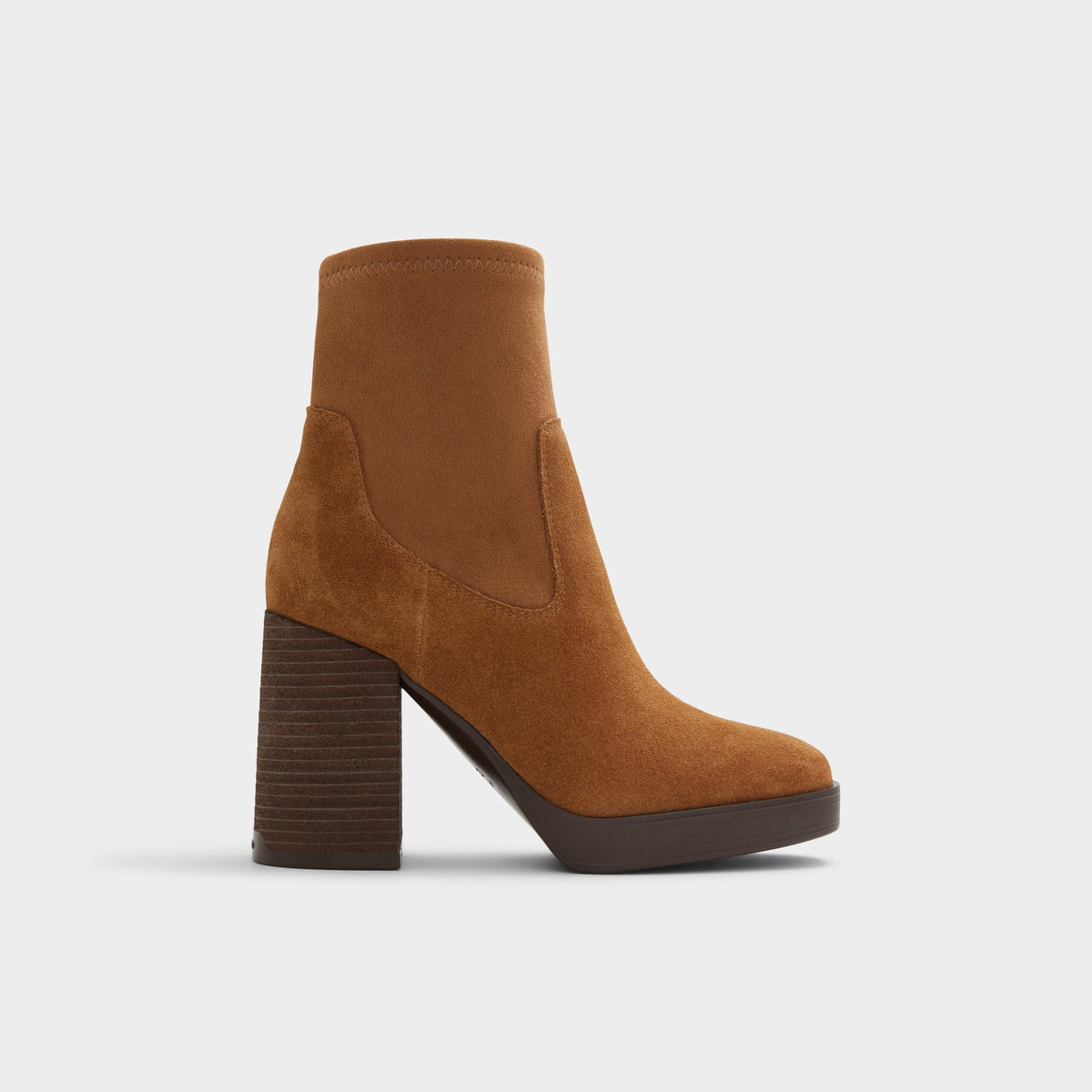 Voss Dark Brown Women's Casual boots - Ankle boot, Block heel | Aldo Signature