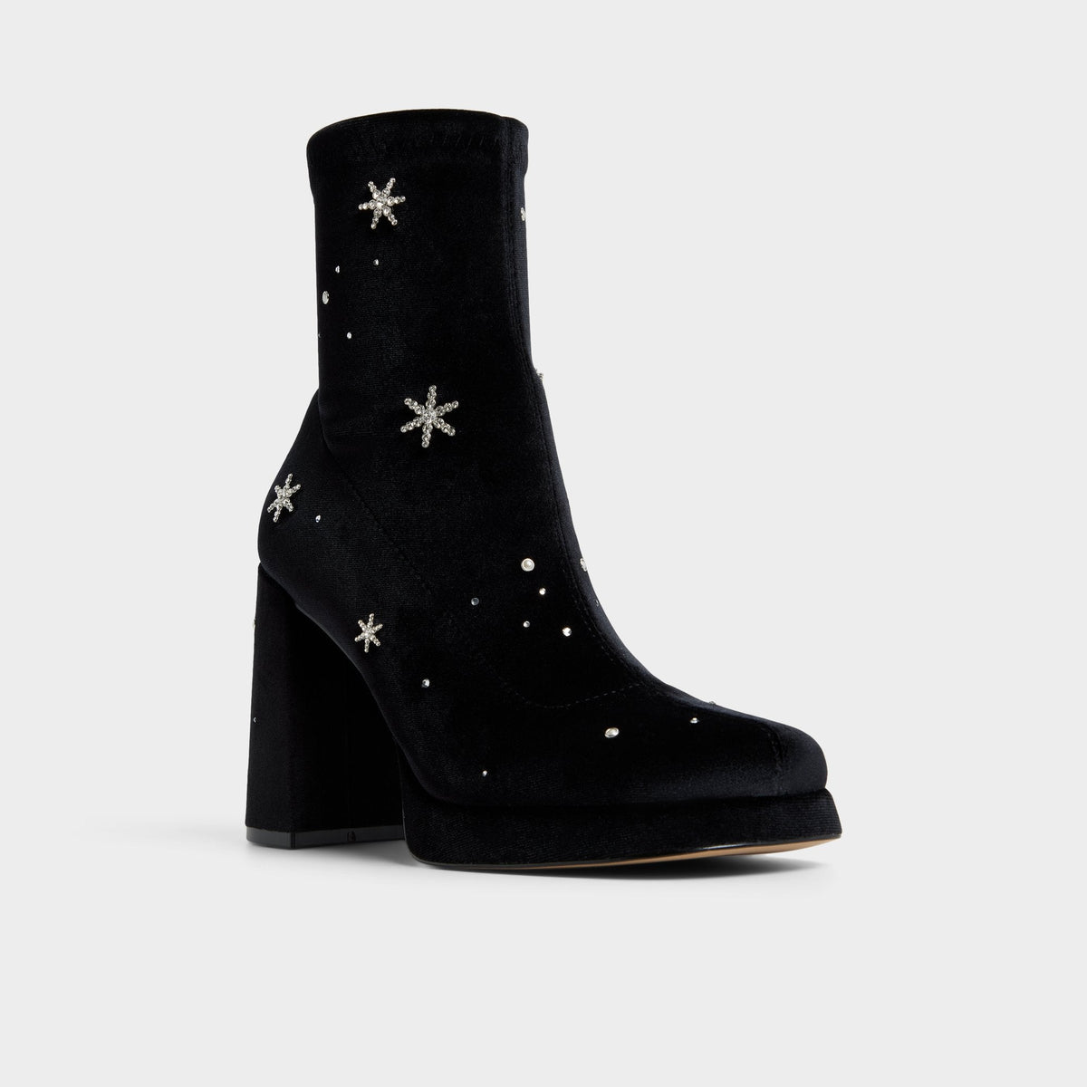 Starrie in Black - Ankle boot, Platform | Aldo Premium