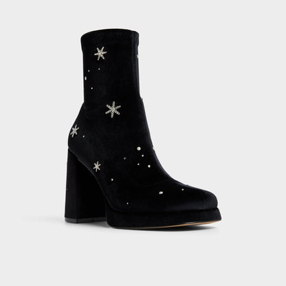 Starrie in Black - Ankle boot, Platform | Aldo Premium