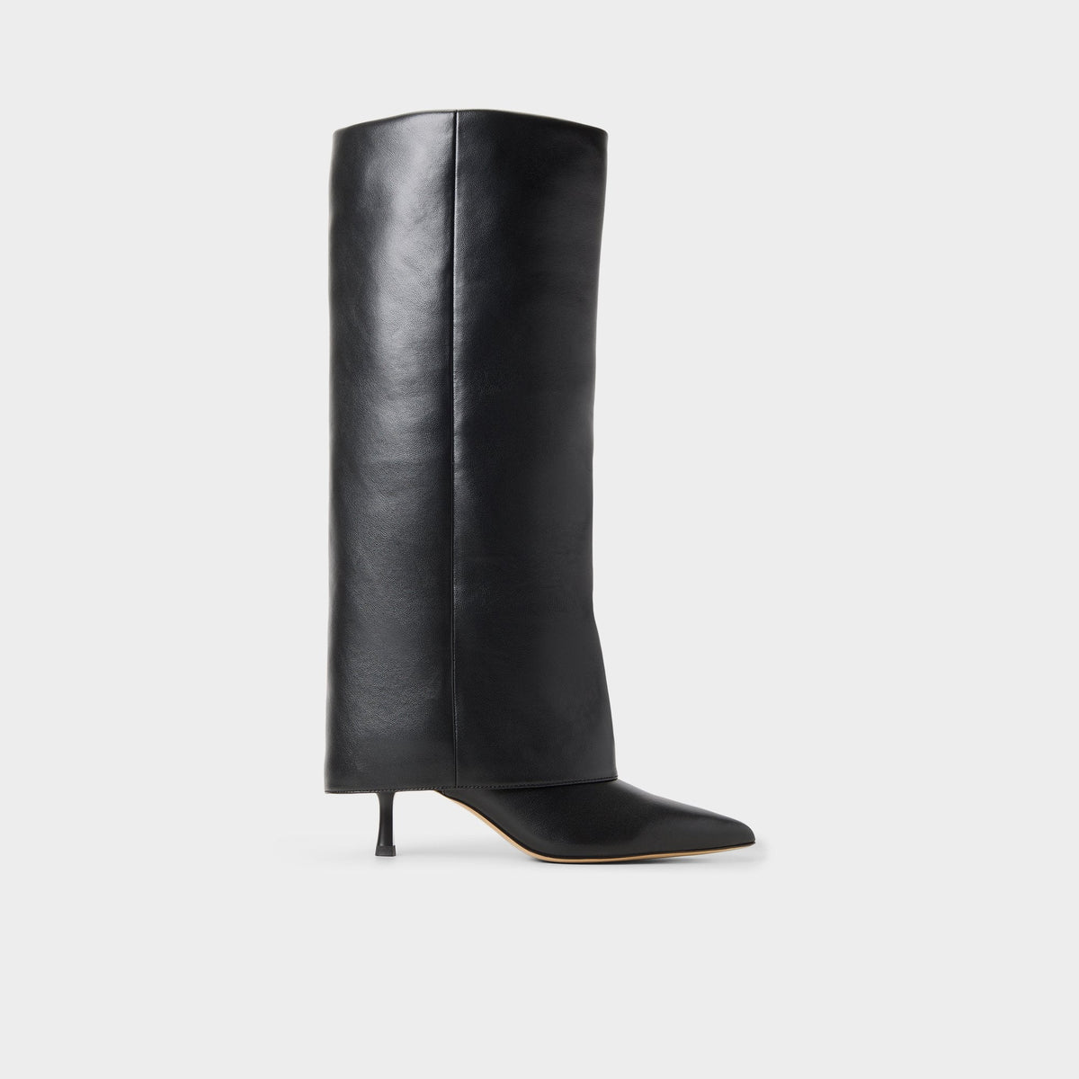 Aseader in Black - Knee-high boot, Stiletto heel | Aldo Classic