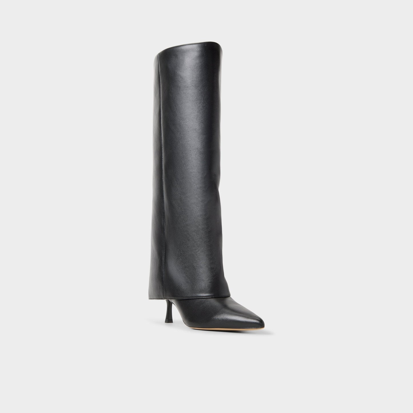 Aseader in Black - Knee-high boot, Stiletto heel | Aldo Classic