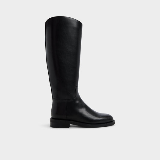 Charley in Black - Knee-high boot, Cup sole | Aldo Essential