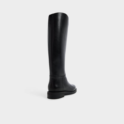Charley in Black - Knee-high boot, Cup sole | Aldo Essential