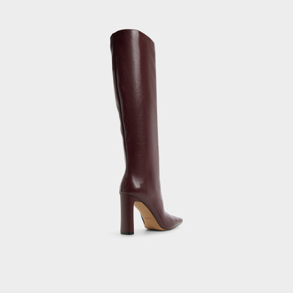 Elyne in Burgundy - Knee-high boot | Aldo New