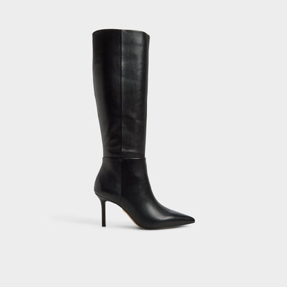 Saphiria in Black - Knee-high boot, Stiletto heel | Aldo Signature