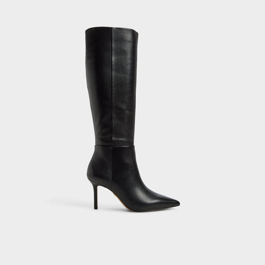Saphiria in Black - Knee-high boot, Stiletto heel | Aldo Signature