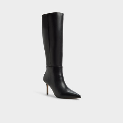 Saphiria in Black - Knee-high boot, Stiletto heel | Aldo Signature