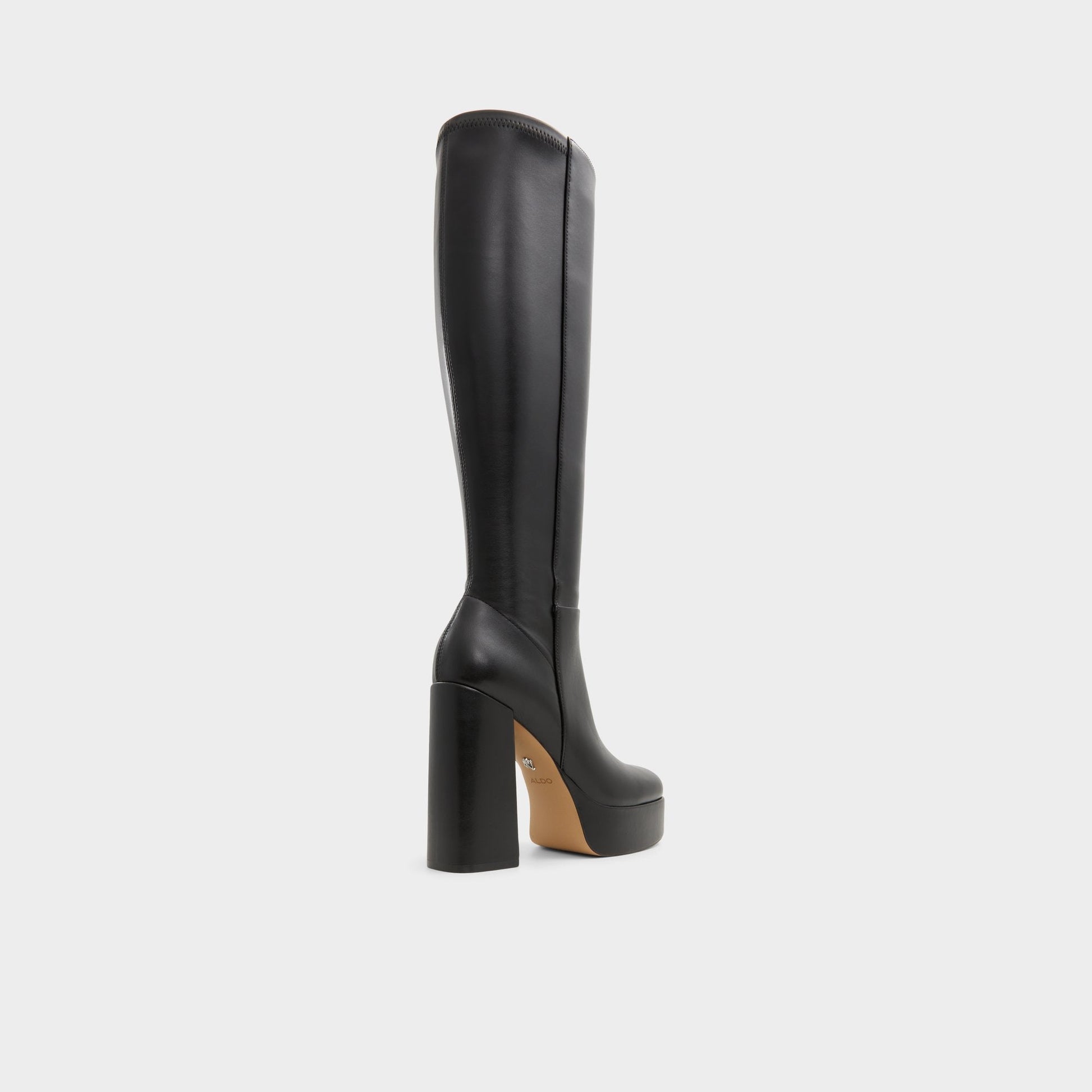 Albie Black Women's Tall Boots - Knee-high boot, Platform | Aldo Premium