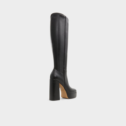 Albie Black Women's Tall Boots - Knee-high boot, Platform | Aldo Premium