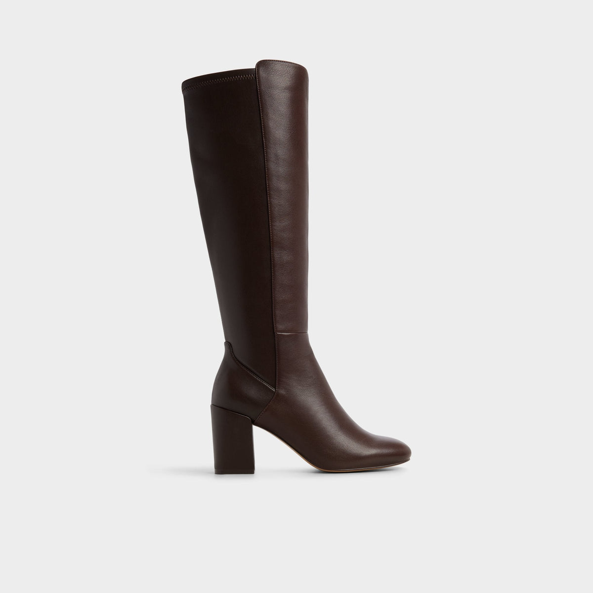 Satori Brown Overflow Women's Tall Boots - Knee-high boot, Block heel | Aldo New