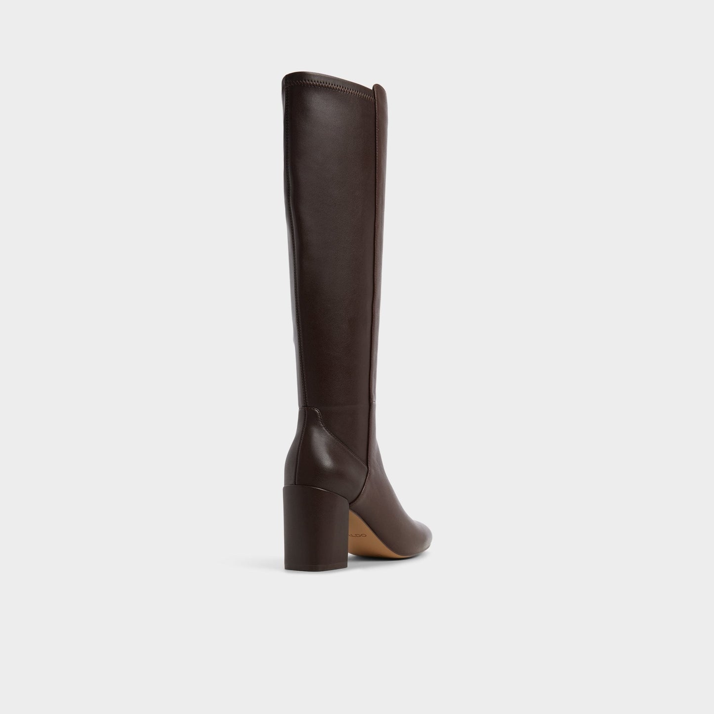 Satori Brown Overflow Women's Tall Boots - Knee-high boot, Block heel | Aldo New