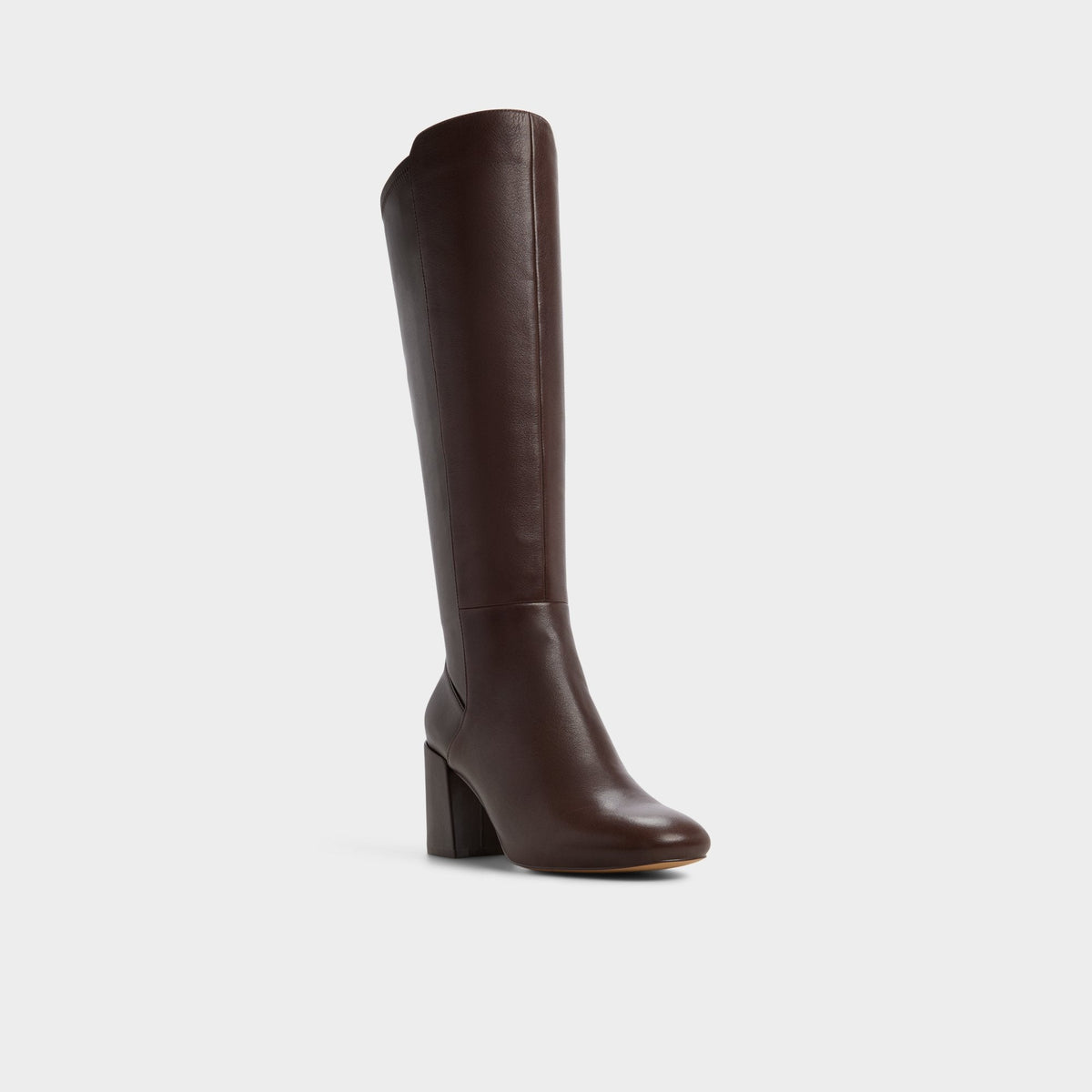 Satori Brown Overflow Women's Tall Boots - Knee-high boot, Block heel | Aldo New