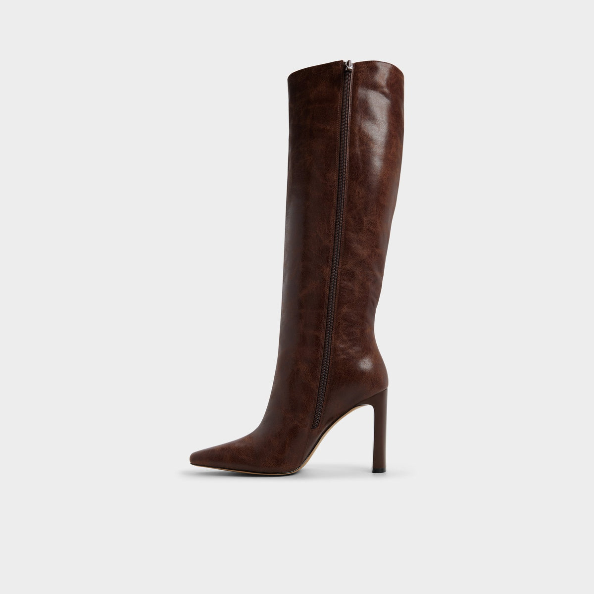 Elyne in Medium Brown - Knee-high boot | Aldo Popular