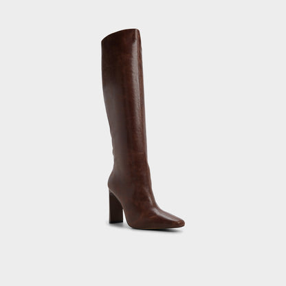 Elyne in Medium Brown - Knee-high boot | Aldo Popular