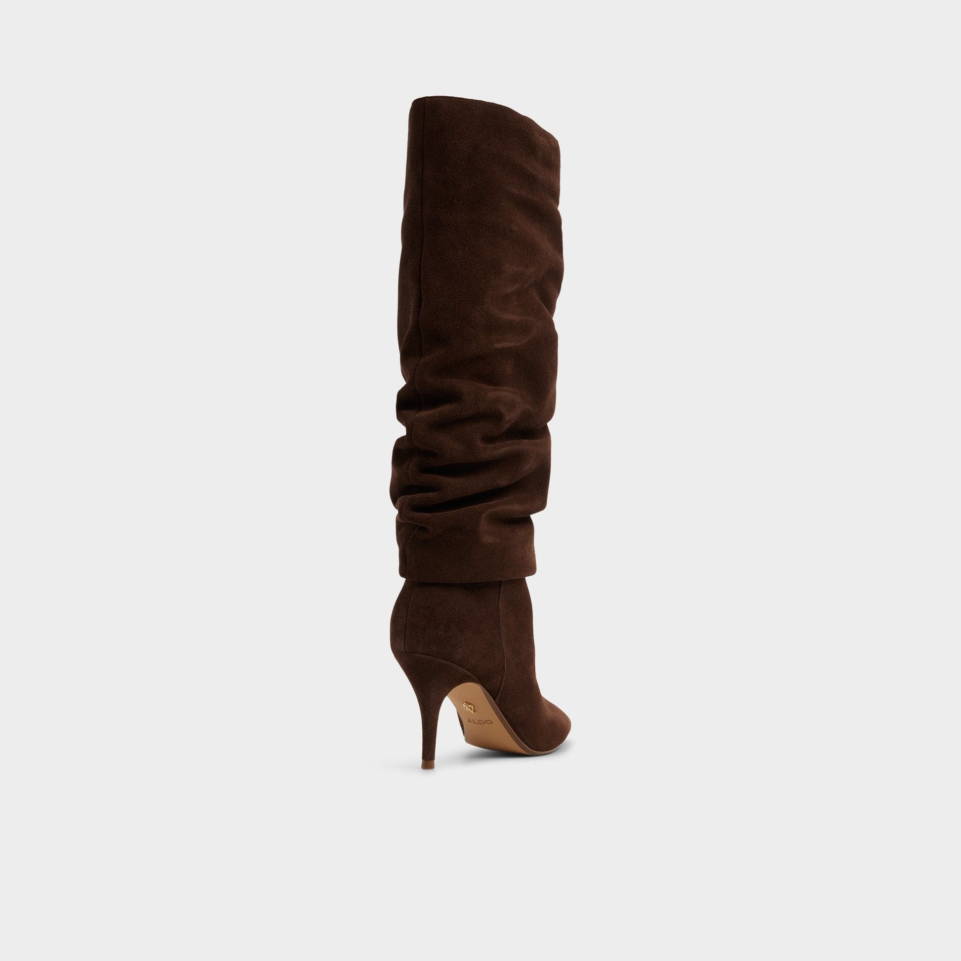 Kimmia in Medium Brown - Knee-high boot, Stiletto heel | Aldo Exclusive
