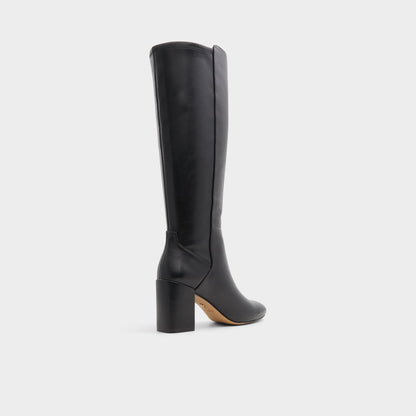 Satori-wc Black/Black Women's Tall Boots - Knee-high boot, Block heel | Aldo Classic