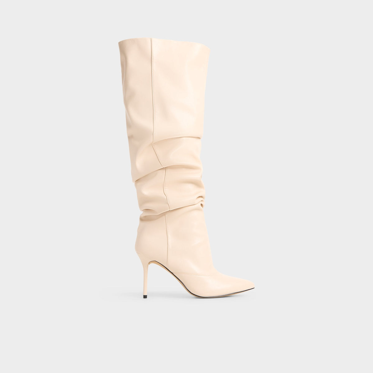 Daroba in Cream - Over-the-knee boot, Stiletto heel | Aldo Essential
