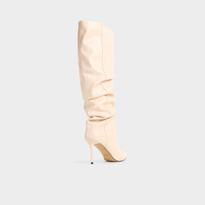 Daroba in Cream - Over-the-knee boot, Stiletto heel | Aldo Essential