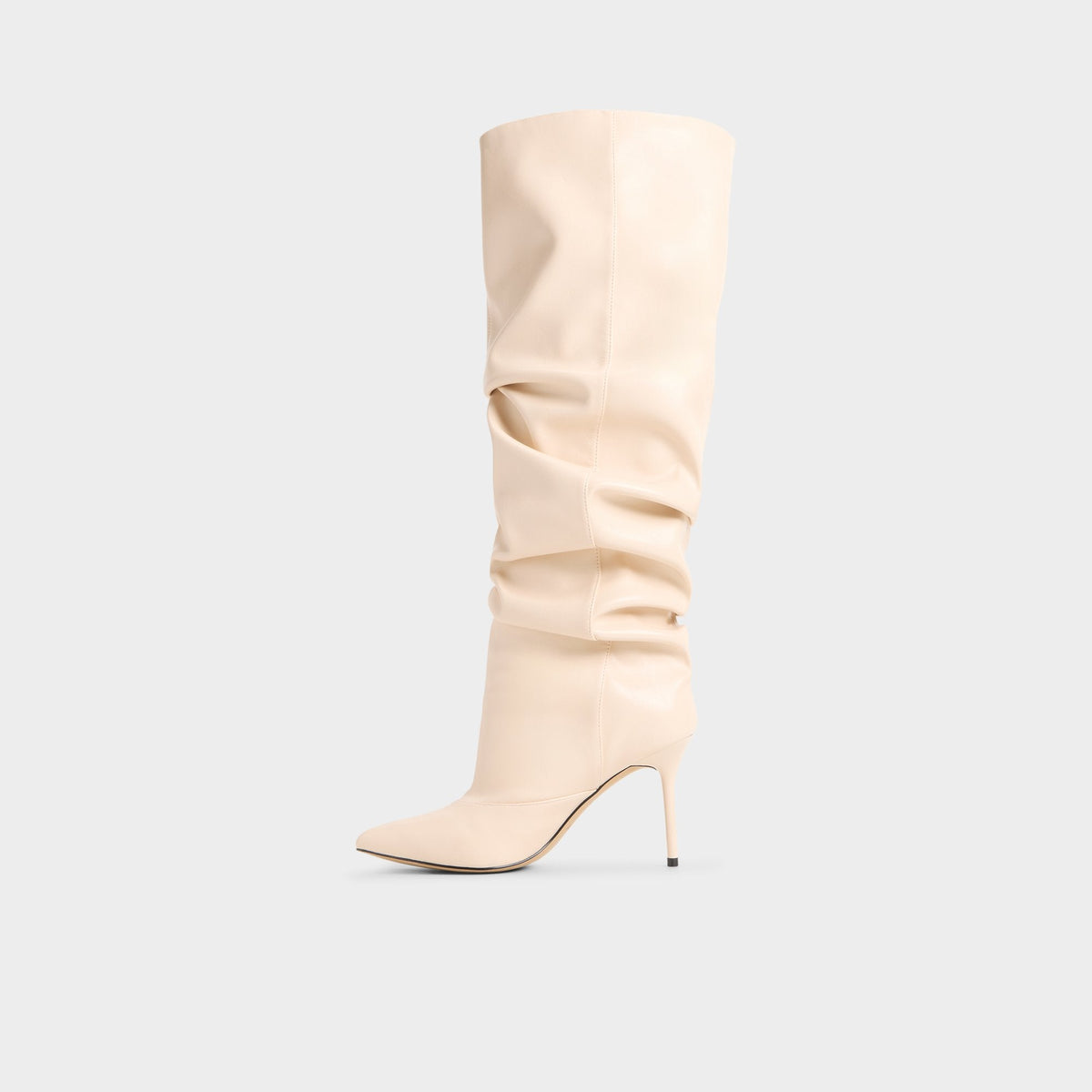 Daroba in Cream - Over-the-knee boot, Stiletto heel | Aldo Essential