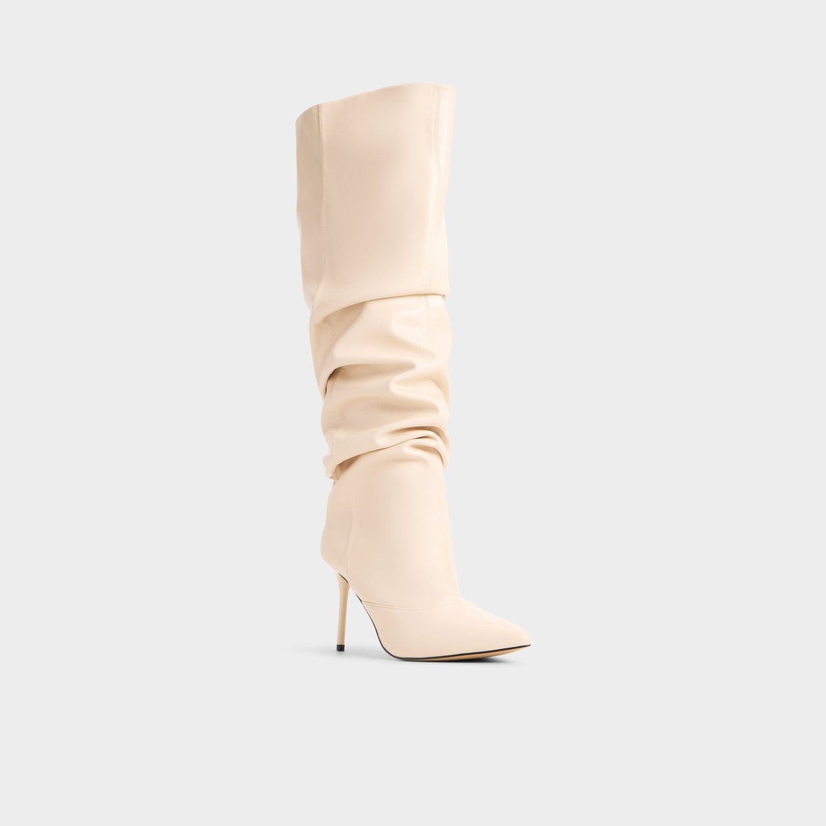 Daroba in Cream - Over-the-knee boot, Stiletto heel | Aldo Essential