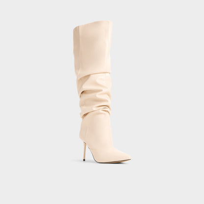Daroba in Cream - Over-the-knee boot, Stiletto heel | Aldo Essential