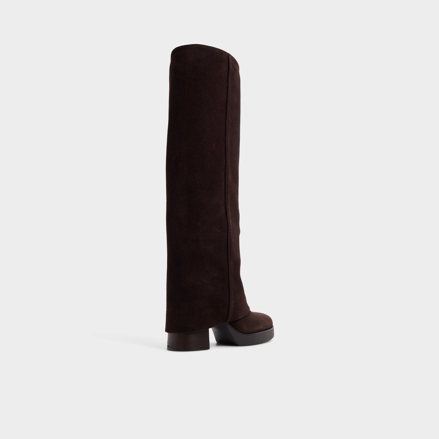 Maeveh in Dark Brown - Knee-high boot, Platform | Aldo Premium