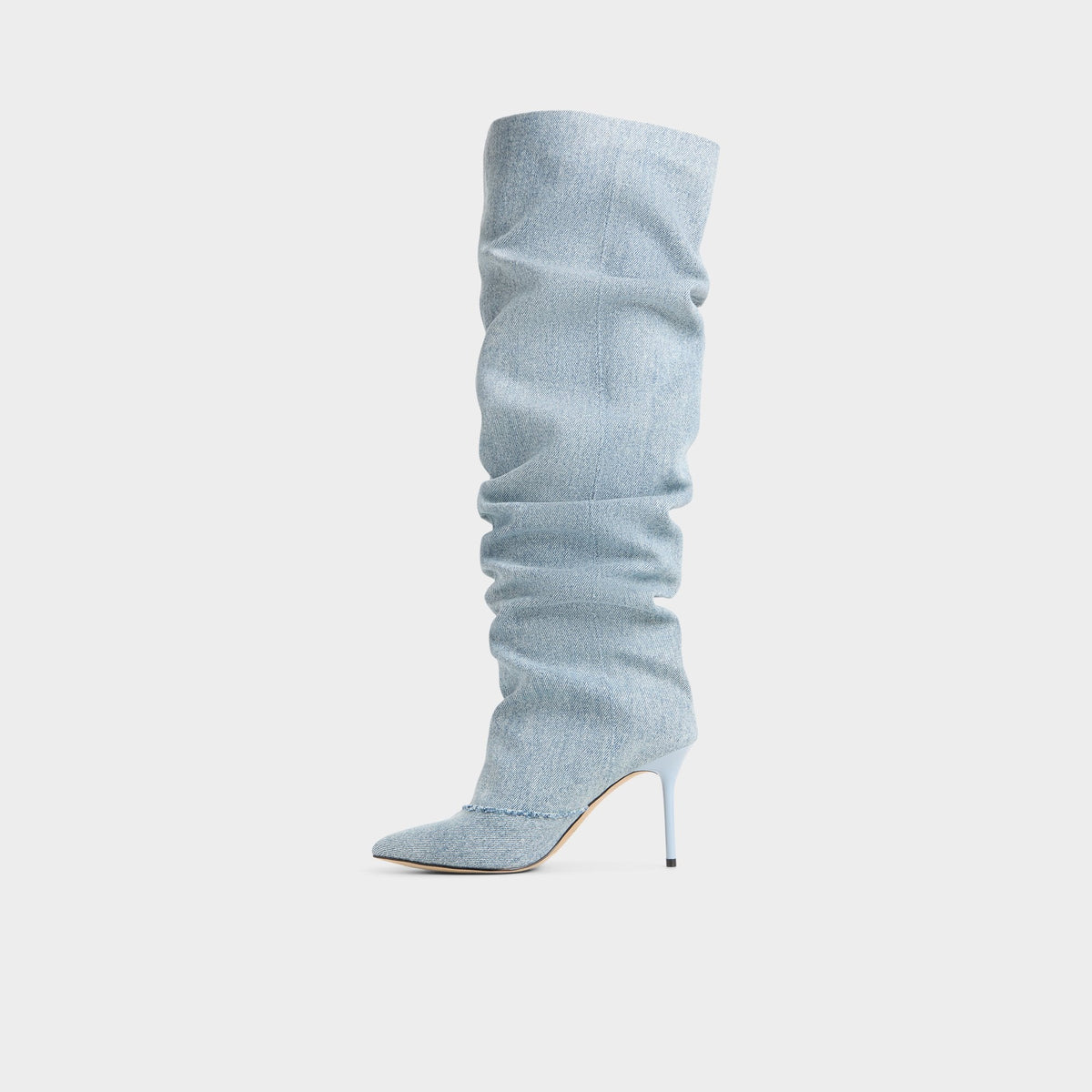 Daroba in Denim - Over-the-knee boot, Stiletto heel | Aldo Featured