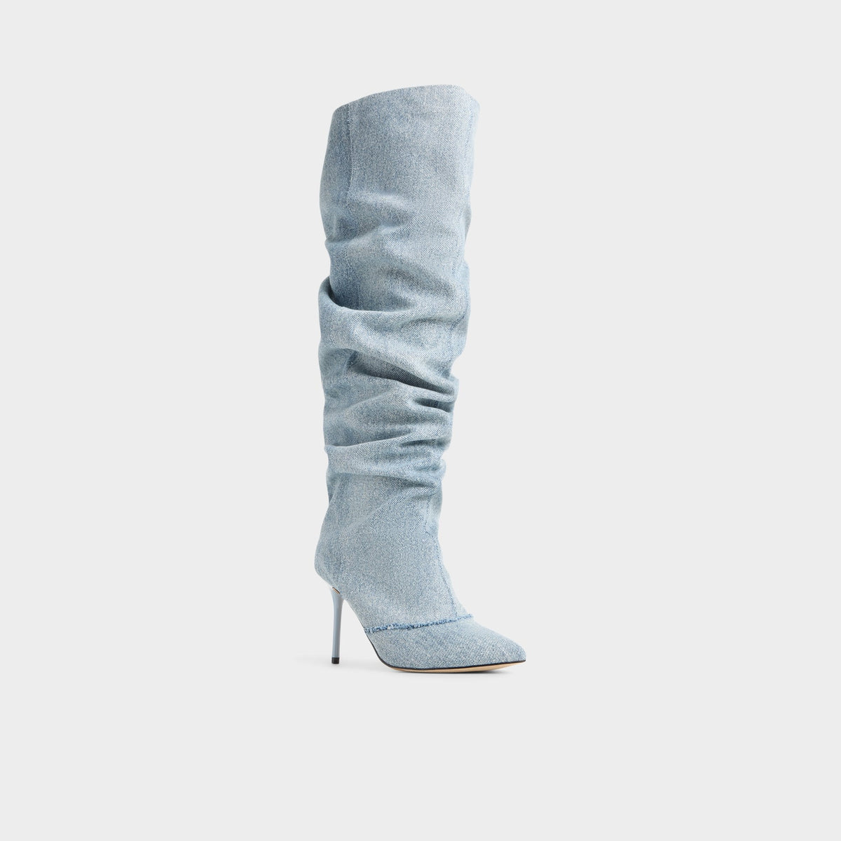 Daroba in Denim - Over-the-knee boot, Stiletto heel | Aldo Featured