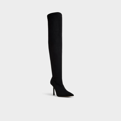 Caldan in Black - Over-the-knee boot, Stiletto heel | Aldo Trending