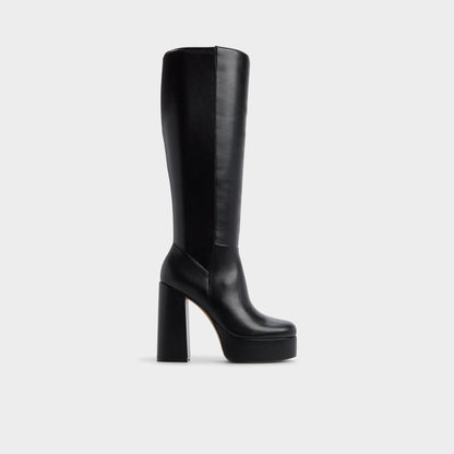 Albie in Wc Black - Knee-high boot, Platform | Aldo Premium
