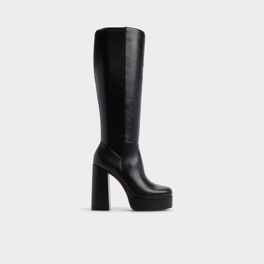 Albie in Wc Black - Knee-high boot, Platform | Aldo Premium