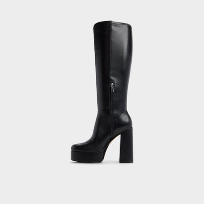 Albie in Wc Black - Knee-high boot, Platform | Aldo Premium