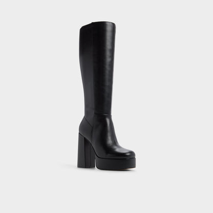 Albie in Wc Black - Knee-high boot, Platform | Aldo Premium