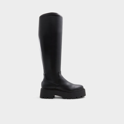Carelden in Wc Black - Knee-high boot, Lug sole | Aldo Popular