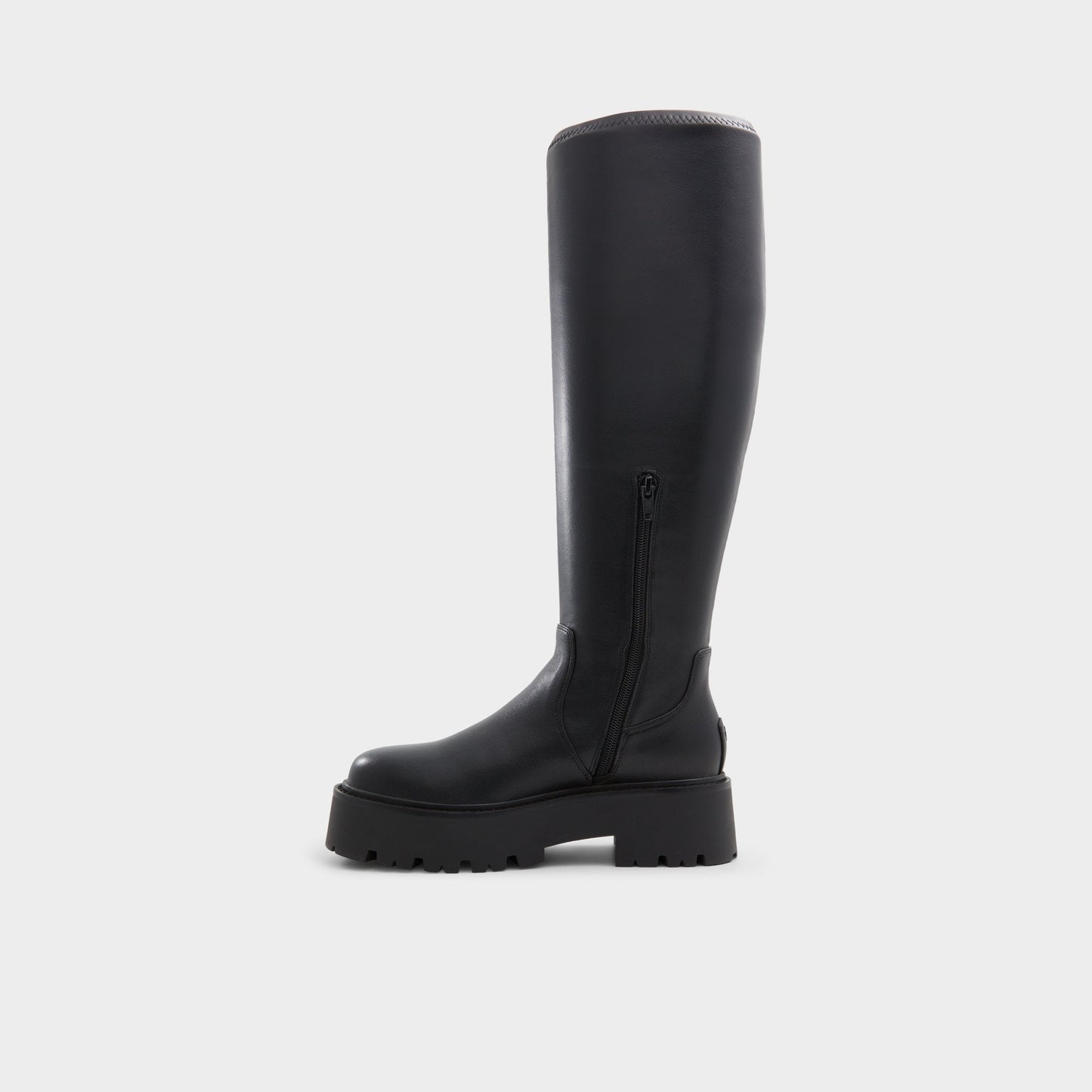 Carelden in Wc Black - Knee-high boot, Lug sole | Aldo Popular