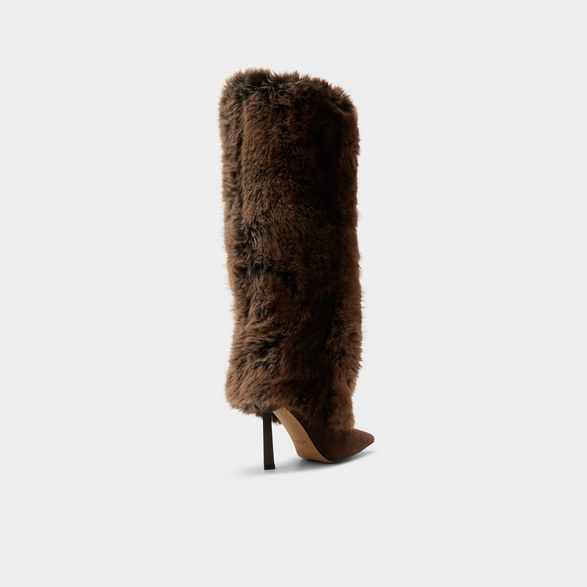 Lennore in Dark Brown 14163383 - Knee-high boot, Stiletto heel | Aldo Trending