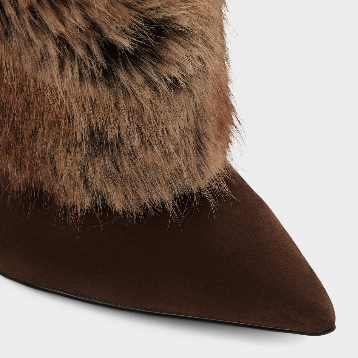 Lennore in Dark Brown 14163383 - Knee-high boot, Stiletto heel | Aldo Trending