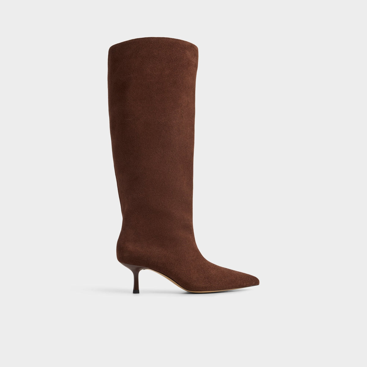 Selora in Wc Dark Brown - Knee-high boot, Stiletto heel | Aldo Exclusive