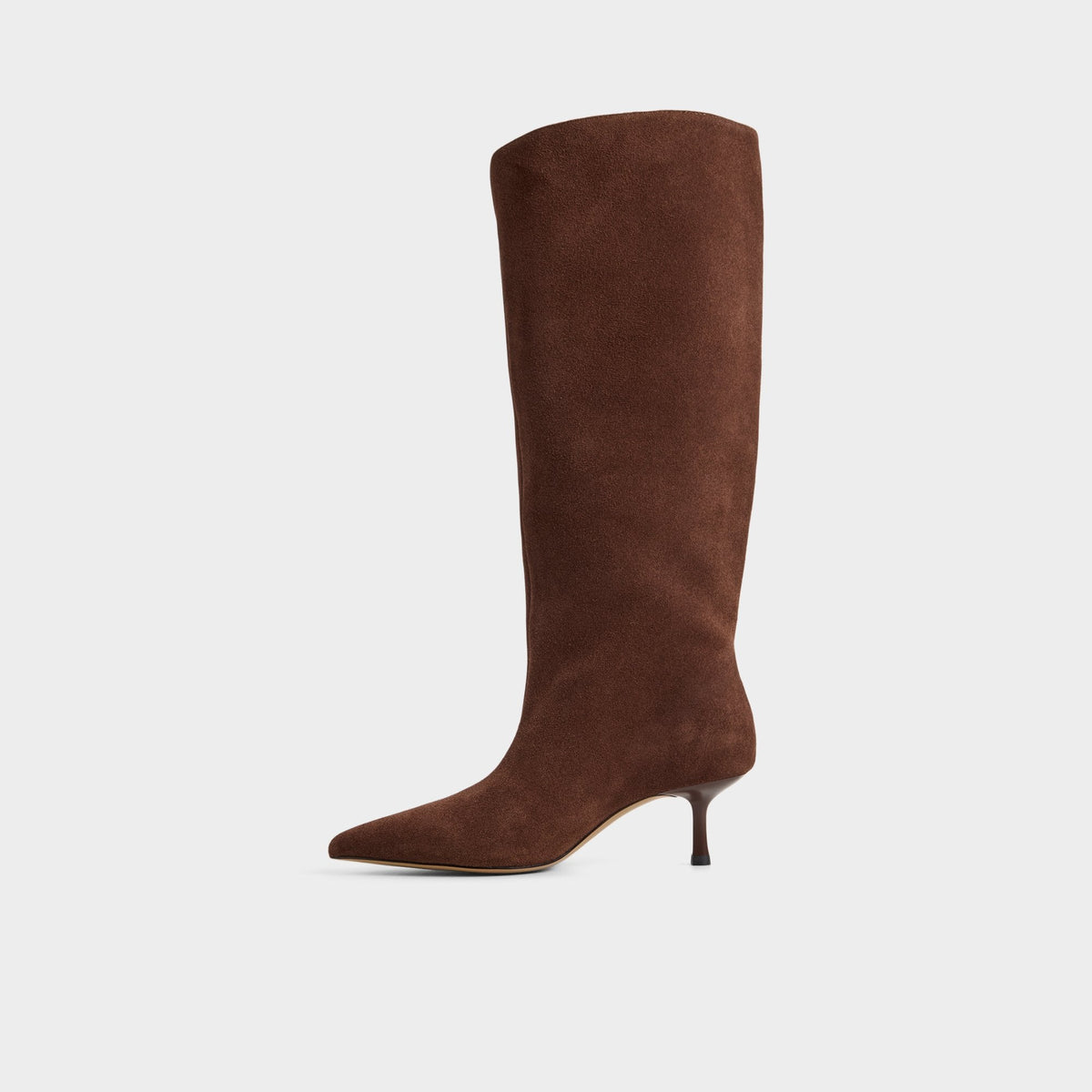 Selora in Wc Dark Brown - Knee-high boot, Stiletto heel | Aldo Exclusive
