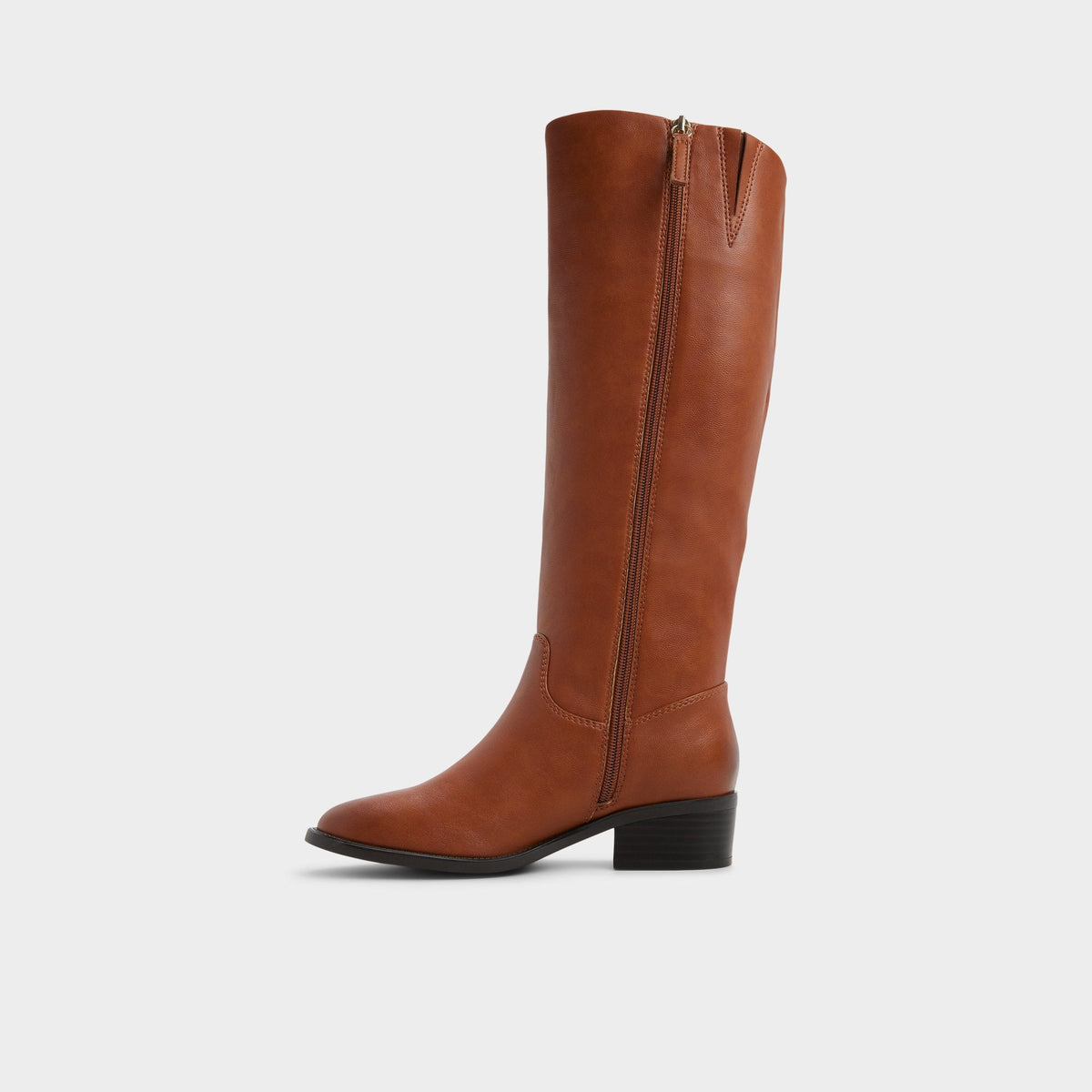 Kaydienh in Medium Brown - Knee-high boot, Block heel | Aldo Classic