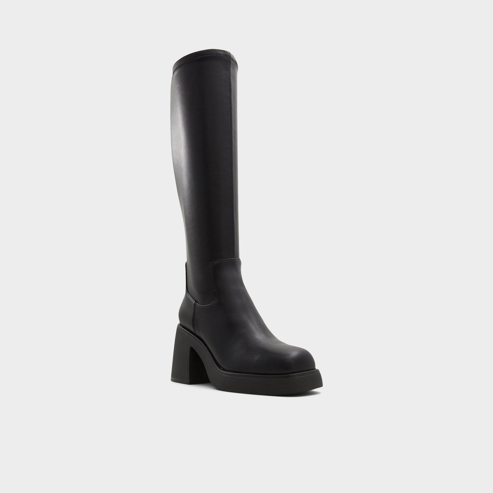 Auster Black Women's Tall Boots - Knee-high boot, Platform | Aldo Essential